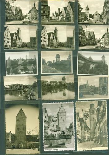 91550 W8804 Dinkelsbühl Lot mit 47 Fotos versch. Grössen Original aus Archiv eines Ansichtskartenverlages