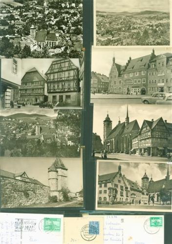 98574 O6080 Schmalkalden Kleinposten bis 20 Lot mit 16 AK