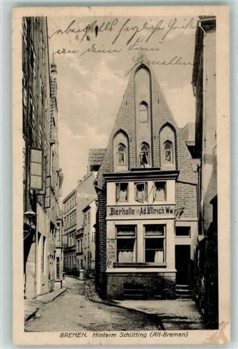 28195 W2800 Bremen - Hinterm Schütting Bierhalle Gasthaus