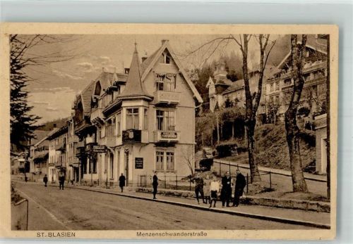 St. Blasien 1924 Menzenschwanderstraße Friseur-Geschäft