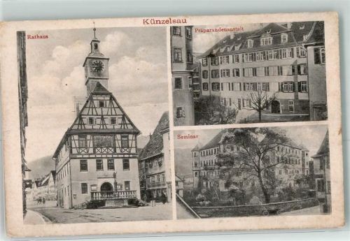 Künzelsau Rathaus Seminar Präparadenanstalt