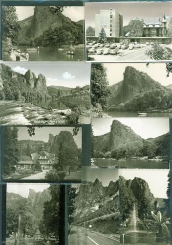 Bad Münster-Ebernburg Lot mit 10 Fotos Originale aus dem Archiv eines Ansichtskartenverlags unterschiedliche Grössen