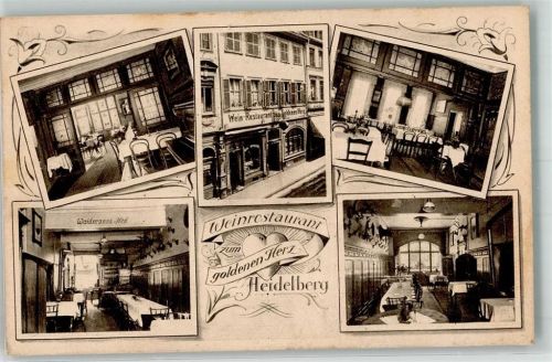 Heidelberg Gasthaus Zum goldenen Herz Hauptstraße
