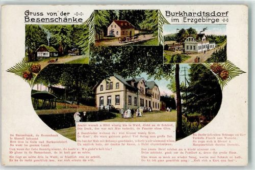 Burkhardtsdorf Gasthaus Besenschänke Gedicht