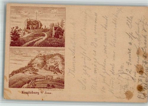 Jena 1886 Kunitzburg