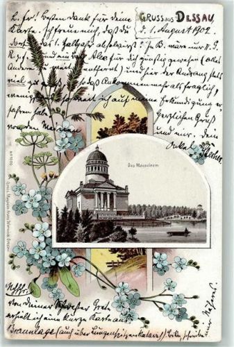 Dessau 1902 Mausoleum