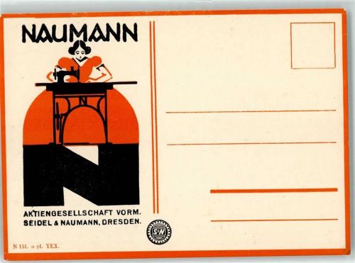 Dresden Nähmaschine Naumann AK