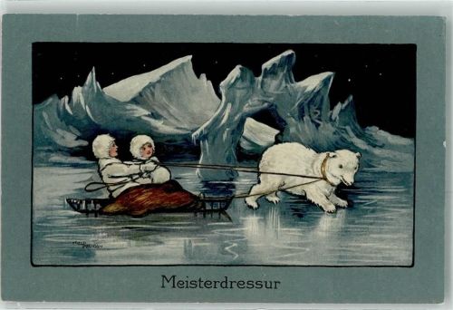 Meisterdressur Schlitten Eskimo Nr 396