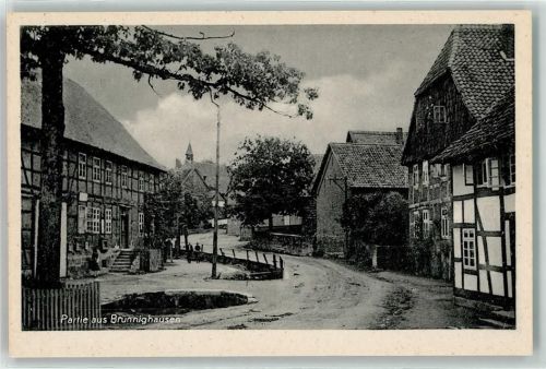 Brünnighausen Dorfstraße Gasthaus Fachwerkhaus