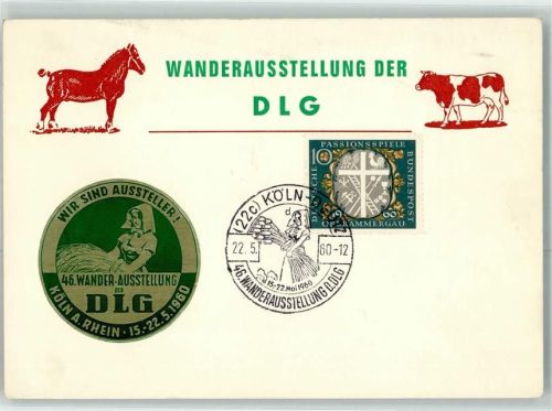 Köln Stadt Wanderausstellung der DLG Landwirtschaft+ SST