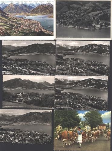 Tegernsee Lot mit 8 AK