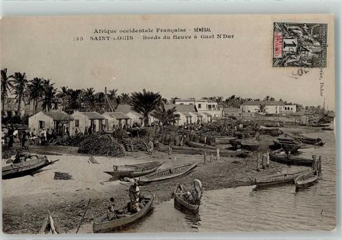 St. Louis Bords du fleuve a Guet N`Dar Kanu