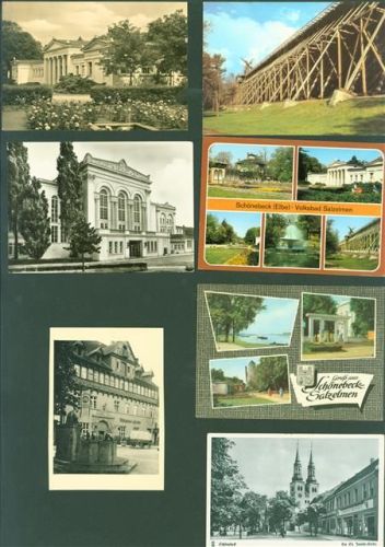 Schönebeck Lot mit 11 AK