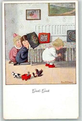August Rökl Nr. 1375 Puppen AK