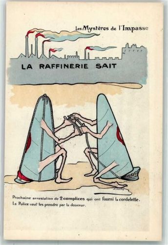 Die Geheimnisse der Sackgasse La Raffinerie sait sign.S.Houtte