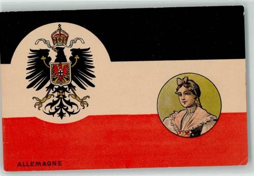 Allemagne AK Wappen 1899 Lithographie