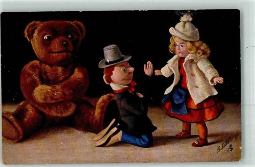 Puppen Tucks AK Nr. Teddy Bär Nr. 549 AK