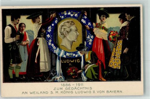 Trachten Kranz Zum Gedenken 1911