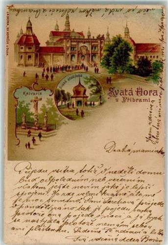 Pribram 1901 Svata Hora Kloster