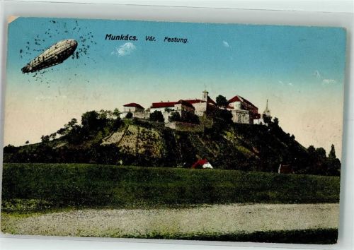 Munkatsch 1922 Zeppelin Burg Festung