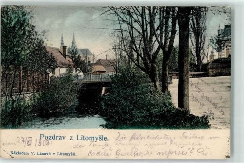 Litomysl Kirche Brücke