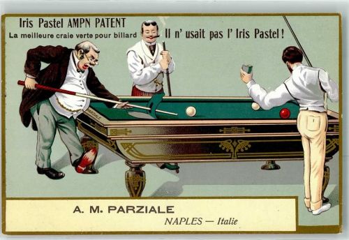 Napoli Werbung Iris Pastel A.M.Parziale
