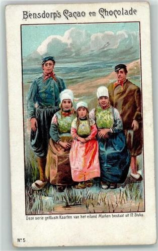 1900 Serie Bensdorp`s Cacao en Chocolade - Trachten Nr. 5