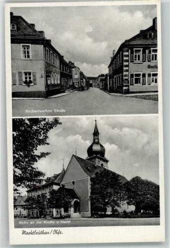 95168 W8688 Marktleuthen - St. Nikolauskirche Kirchenlamitzer Straße