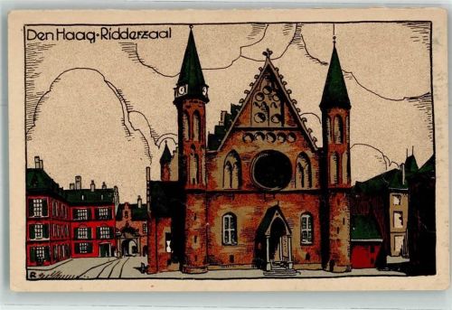 2491 Den Haag Künstlersteindruck Ridderzaal