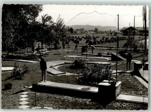 Übersee Minigolf Ort handschriftlich