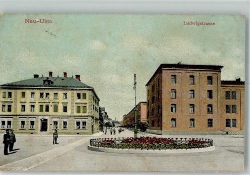Neu-Ulm 1915 Ludwigstraße