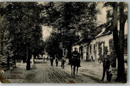 Graudenz 1915 Feldpost WK I Festung