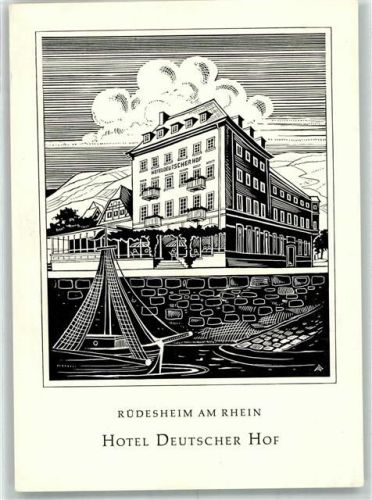 65385 W6220 Rüdesheim am Rhein Passepartout Hotel Deutscher Hof