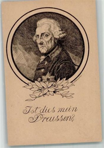 Spruch: Ist dies mein Preussen sign. F. Stassen , Politik Karte der Deutschnationalen Partei
