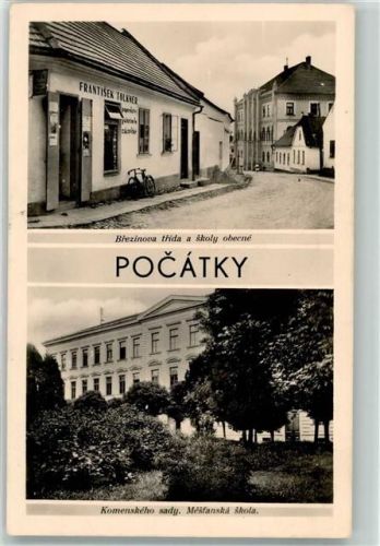 Pocatky Comenius Garten Städtische Schule