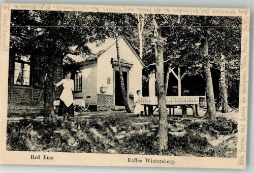 Bad Ems 1918 Gasthaus Kaffee Wintersberg