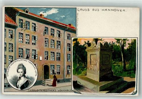 Hannover Charlotte Kestner`s Wohnhaus Goethe`s Werhers Lotte