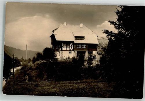 79848 W7823 Bonndorf im Schwarzwald Privatfoto AK Schwarzwaldhaus Ort lt. Fotograf
