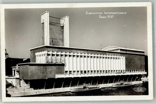 1937 Exposition Internationale Architektur v. MM. Mathon , Chollet Pavillon de la Radio