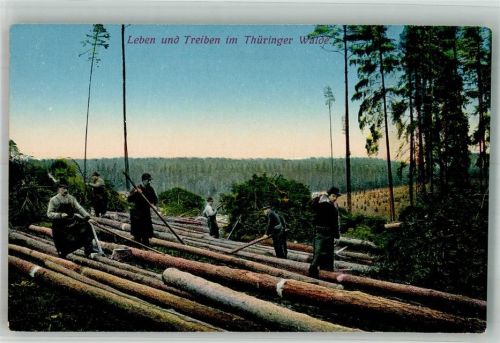 Holzfäller Verlag Gimm Nr. 1603 Leben und Treiben im Thüringer Wald