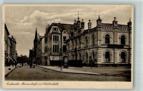 Eschweiler Marienstrasse Schützenhalle Uhrensäule