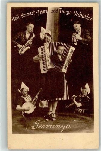 1934 Holl. Konzert-Jazz u. Tango Orchester Tervanja