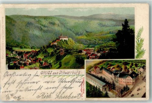 Schwarzburg 1902 Hotel Thüringer Hof