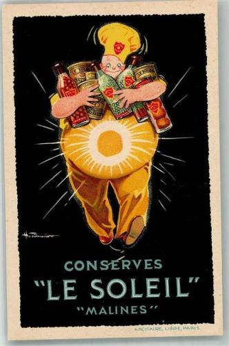 1930 - 1935 Conserves Le Soleil Malines v. Henry Fournier