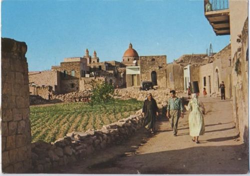 um 1970 Israel, Ansicht,At Kfar Kana AKU1