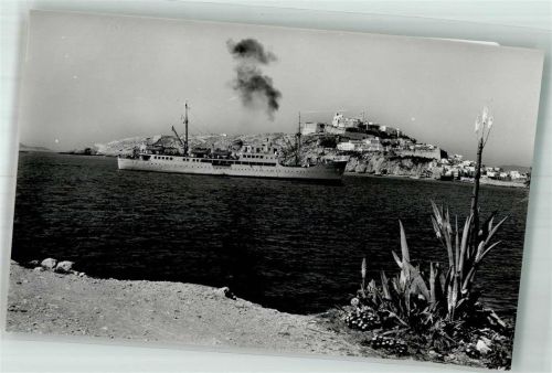 Ibiza Balearen Dampfschiff
