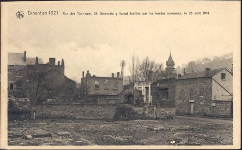 um 1921 Dinant, Belgien, Rue des Tanneurs,Ern. Thill AKU1