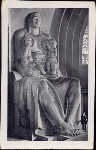 1917 Leipzig: Leipziger Völkerschlachtdenkmal