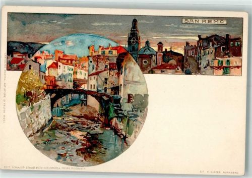 San Remo sign. Wielandt, M.