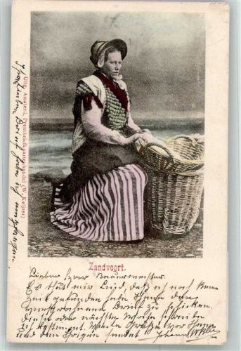 Zandvoort 1904 Tracht Frau